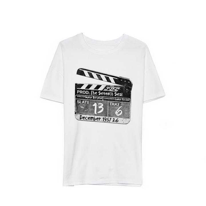 تی شرت ماسادیزان مدل کلاکت کد 229 Masa Design Tshirt Filmklappe 229